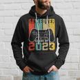 Game Over Class Of 2023 Video Games Vintage Graduation Gamer Hoodie Gifts for Him