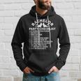 Getting Married Groom Bachelor Party Checklist Hoodie Gifts for Him