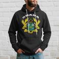 Ghana Coat Of Arms Flag Souvenir Accra Hoodie Gifts for Him