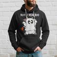 Ghost Cow Moo I Mean Boo Funny Halloween Cow Boo Hoodie Gifts for Him