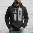 Girl Dad American Flag Father Of Girls Fathers Day Vintage Hoodie Gifts for Him