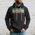 Glasgow Queer Flag Pride Support City Hoodie Gifts for Him