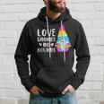 Gnome Pansexual Lgbt Pride Pan Colors Hoodie Gifts for Him