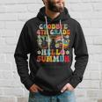 Goodbye 4Th Grade Hello Summer Groovy Fourth Grade Graduate Hoodie Gifts for Him