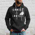 Goose Funny Goose On The Loose Hoodie Gifts for Him
