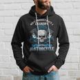 Grandpa Biker Never Underestimate Motorcycle Skull Grandpa Funny Gifts Hoodie Gifts for Him