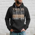 This Is What A Great Pricing Analyst Looks Like Hoodie Gifts for Him