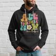 Groovy All Together Now Summer Reading 2023 Librarian Book Hoodie Gifts for Him