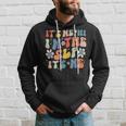 Groovy Its Me Hi Im The Slp Its Me Funny Speech Therapy Hoodie Gifts for Him