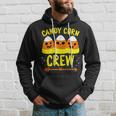 Halloween Candy Corn Squad Team Candy Corn Crew Halloween Hoodie Gifts for Him