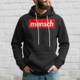 Hanukah Mensch Funny Jewish Retro 90S Style Humor 90S Vintage Designs Funny Gifts Hoodie Gifts for Him