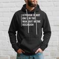 Heroism In Man And In Occasion Hero Quote Hoodie Gifts for Him