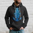Home Is Where The Anchor Drops Boating & Fishing Hoodie Gifts for Him