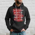 My Horror Movie Watching Scary Movie Lover Clothing Scary Movie Hoodie Gifts for Him