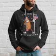 Hot Dog Im Just Here For The Wieners Funny Fourth Of July Hoodie Gifts for Him
