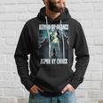 Human By Chance Alpha By Choice Alpha Wolf Meme Hoodie Gifts for Him