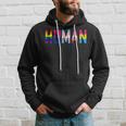 Human Lgbt Flag - Gay Bi Trans Lesbian Pansexual Pride Hoodie Gifts for Him