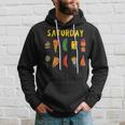 Hungry Caterpillars Saturday Fruit Lover Vegan Hoodie Gifts for Him