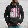 Husband Of A Warrior Breast Cancer Awareness Hoodie Gifts for Him