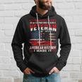 I Am A Dad Grandpa And A Veteran Nothing Scares Me Usa 106 Hoodie Gifts for Him