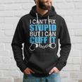 I Cant Fix Stupid But I Can Cuff It Great Policemen Hoodie Gifts for Him
