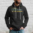 I Cant I Have Plans In The Garage Retro Vintage Fathers Day Gift For Mens Hoodie Gifts for Him