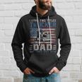 I Have Two Titles Trucker And Dad American Flag 4Th Of July Hoodie Gifts for Him