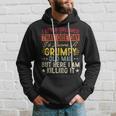 I Never Dreamed That Id Become A Grumpy Old Man Grandpa Gift For Mens Hoodie Gifts for Him