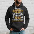 Im A Grumpy Old Man I Was Born In August 1963 Birthday 57 Hoodie Gifts for Him