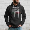 Im Not Perverted Im Just Italian Funny Quote Hoodie Gifts for Him