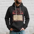 Im With The Banned Book Lovers Political Statement Apparel Hoodie Gifts for Him
