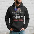 The More You Indict The More We Unite Maga Trump Indictment Hoodie Gifts for Him