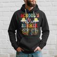 Is It Summer Break Yet Lunch Lady Last Day Of School Groovy Hoodie Gifts for Him