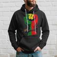 Junenth Fist Black African American Freedom Since 1865 Hoodie Gifts for Him