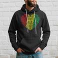 Junenth Heart Word Cloud Black Freedom Junenth Hoodie Gifts for Him