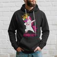 Kimberly Personalized Dabbing Unicorn Queen Hoodie Gifts for Him