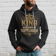 This King Was Born On September 16Th Virgo Libra Hoodie Gifts for Him