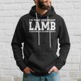 Lamb Surname Funny Team Family Last Name Lamb Hoodie Gifts for Him
