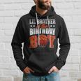 Lil Brother Of The Birthday Boy Basketball Family Baller Hoodie Gifts for Him