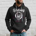 Lindsay Clan Scottish Name Coat Of Arms Tartan Hoodie Gifts for Him