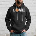 Love Basketball B Ball Motivational Cool Top Hoodie Gifts for Him