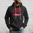 I Love Borger I Heart Borger Hoodie Gifts for Him