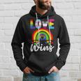 Love Wins Lgbtq Pride & Gay Love Pride Parade Hoodie Gifts for Him Love Wins Lgbtq Pride & Gay Love Pride Parade Hoodie Gifts for Him