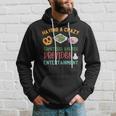 Lunch Lady Crazy Cafeteria Worker Salad Entertainment Hoodie Gifts for Him
