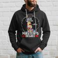 Masters Degree Educated Melanin Black Queen Graduation Hoodie Gifts for Him