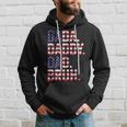Men Dada Daddy Dad Funny Flag Usa 4Th July Fathers Day Hoodie Gifts for Him