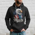 Merica Patriotic Eagle Freedom 4Th Of July Usa American Flag Hoodie Gifts for Him
