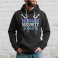 Mermaid Security Dont Mess With My Mermaid Daddy Merfolk Hoodie Gifts for Him