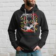 Metallicat Funny Cat Rock 90S Meow For Music Band Of Friend 90S Vintage Designs Funny Gifts Hoodie Gifts for Him