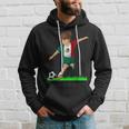 Mexican Soccer Girl Mexico Flag Jersey Football Fans Hoodie Gifts for Him